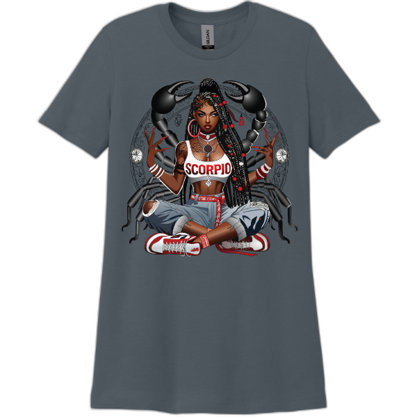 Urban girl Scorpio Gildan Softstyle Women's CVC T-Shirt 67000L