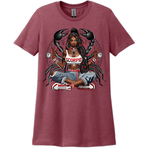 Urban girl Scorpio Gildan Softstyle Women's CVC T-Shirt 67000L