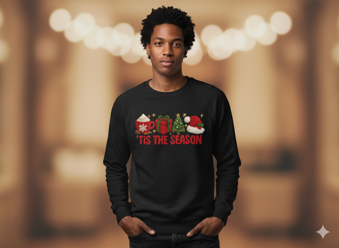 TIS THE SEASON (DTF IMITATES Yarn)