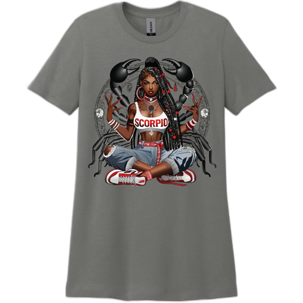 Urban girl Scorpio Gildan Softstyle Women's CVC T-Shirt 67000L