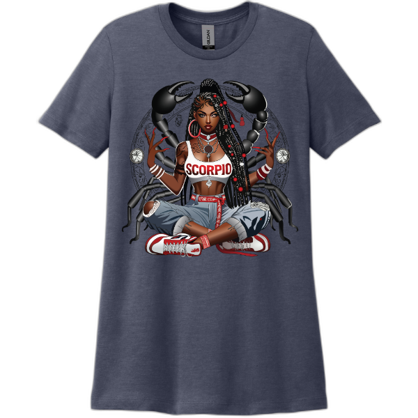 Urban girl Scorpio Gildan Softstyle Women's CVC T-Shirt 67000L