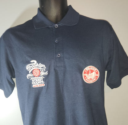 Oh-nine badge polo shirts