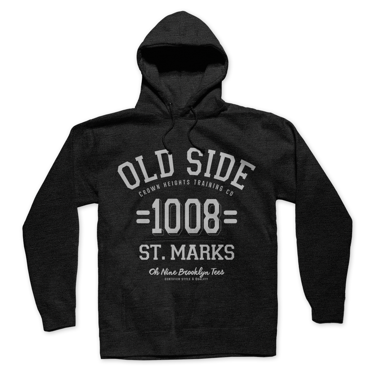 Albany Alma mata Training Series 'The 1008' Rugged embroidery Hoodie (Sweatshirt).