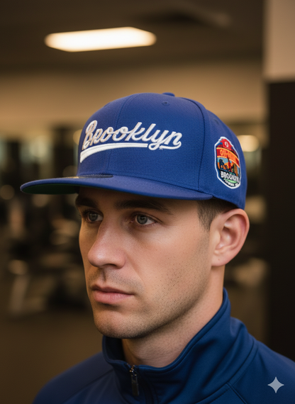 Oh-nine signature Brooklyn hats badge 09